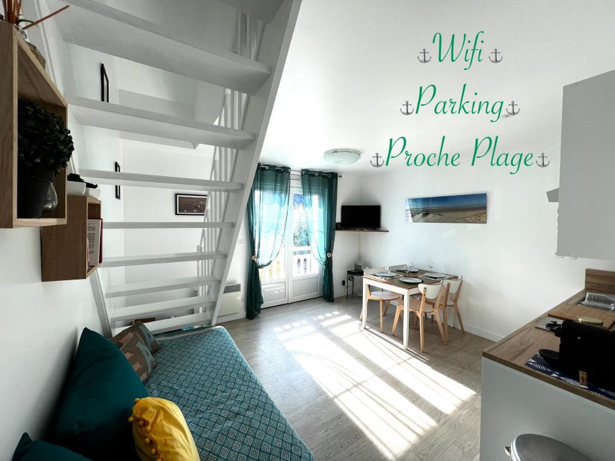 Duplex Moderne A 700M De La Plage Parking & Wifi Fort-Mahon-Plage Eksteriør bilde